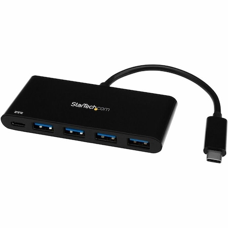 Startech.Com USB 3.0 HUB - USB TYPE-C HOST TO 4X USB-A - 4-PORT USB C HUB WITH POWER DELIVERY HB30C4AFPD