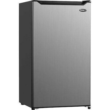 Danby Products Danby Compact Refrigerator, 3.2 Cu.Ft. Capacity, Gray DAR032B1SLM