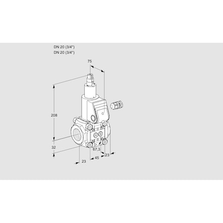 Honeywell Kromschroder VAS120R/LW KS88015900