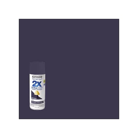 Rust-Oleum Painter's Touch Satin Deep Purple Paint+Primer Spray Paint 12 oz Deep Purple 393569