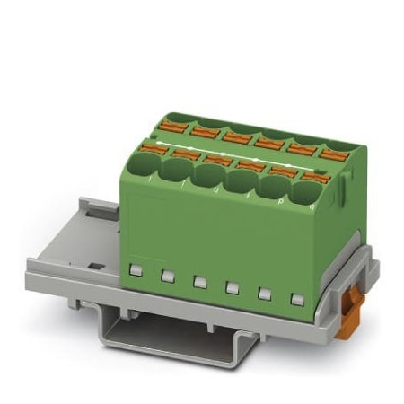 Phoenix Contact PTFIX 12X4-NS35 GN Distribution block 3273556
