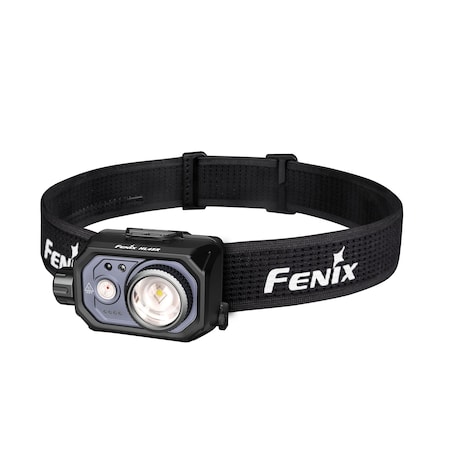 Fenix Lighting Fenix: Industrial Headlamp, White/Red LED, Lithium Ion, 1000lm, Black/Blue HL45R