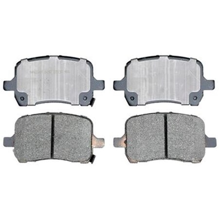 R/M Brakes RM Brakes SGD1028C Service Grade Brake Pad - Ceramic R53-SGD1028C