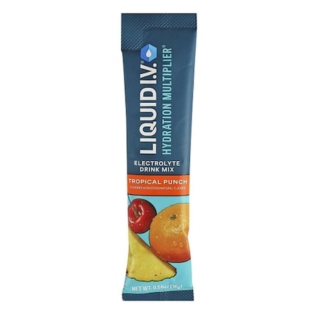Liquid I.V. Tropical Punch Hydration Multiplier Electrolyte Drink Mix, 0.56 Ounce, 96PK LVS-8010