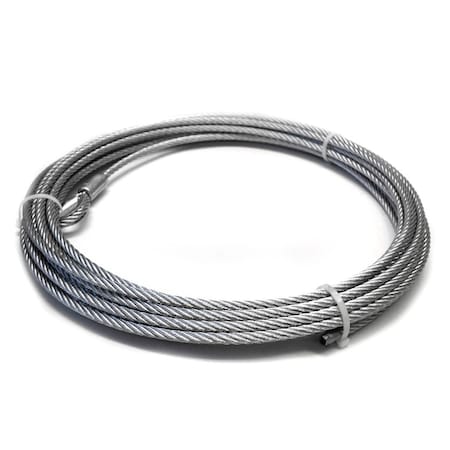 Warn 716 Inch Diameter x 75 Foot Galvanized Wire Rope 34414
