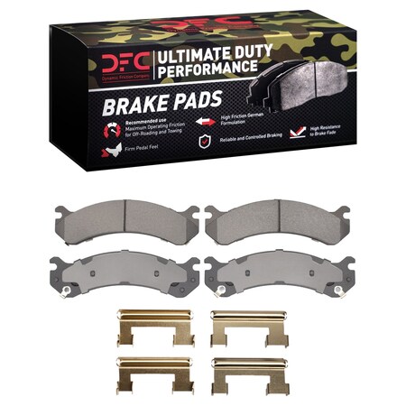 Dfc Ultimate Duty Disc Brake Pad Set, 1400-0784-01