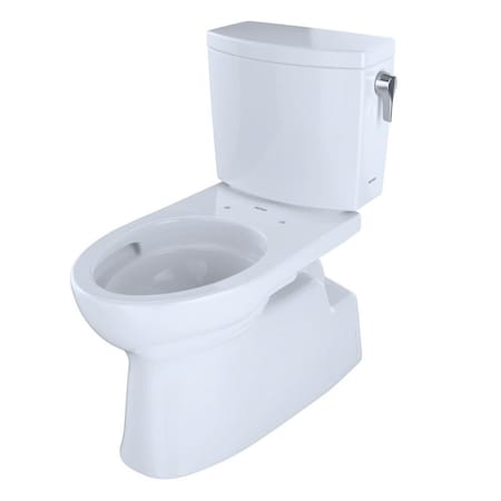 Procomfort CST474CUFRG01 Vespin II 1.0 GPF Single Flush Elongated Toilet, Cotton White PR159931