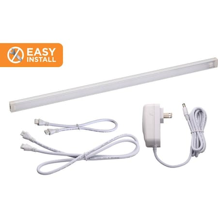 Black & Decker PureOptics 1-Bar LED Under Cabinet Light, Warm, 18 LEDUC18-1WK