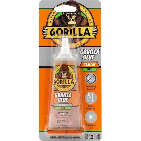 Gorilla Glue Glue, Clear Series, 1.7 fl oz, Bottle 113455