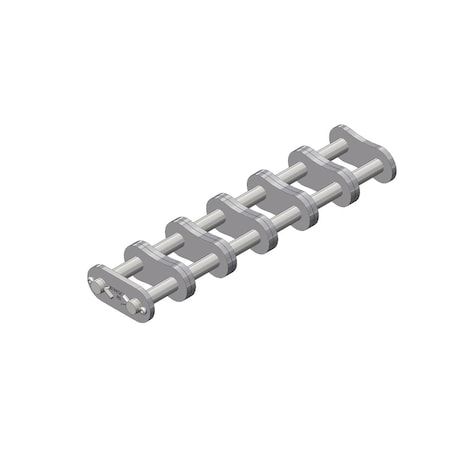 Senqcia Inspire Series SBR 80-6CL Single Strand Cottd Connecting Link, 80-6 chain, 1P, 7.17 OAW, .312 Pin S-80-6CL