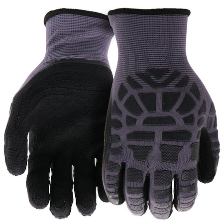 Boss Grip Protect Series Coated Gloves, Men's, XL, 8-3/8 to 8-3/4 in L, Elastic Knit Wrist Cuff B32051-XL