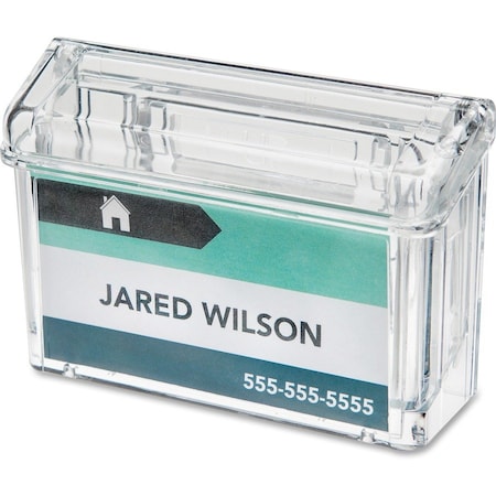Deflecto Grab-A-Card Outdoor Business Card Holder 70901