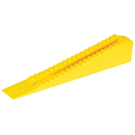 Qep Lash Leveling Wedge, 2 in Thick, Plastic, Yellow, 300PK 99727