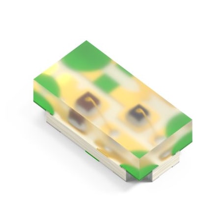 Sunled SMD LEDs, Chip Type, Color: Green / Yellow Lens: Water Clear Wavelength: 574nm / XZVGMYK53W-9
