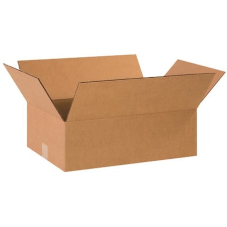 Partners Brand Corrugated Boxes, 18 1/2" x 12 1/2" x 6", Kraft, 25/Bundle 18126R