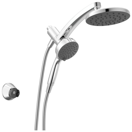 Delta Universal Showering Components Pivotpro 3-In-1 Combination Shower With Touchclean Spray Face 75648