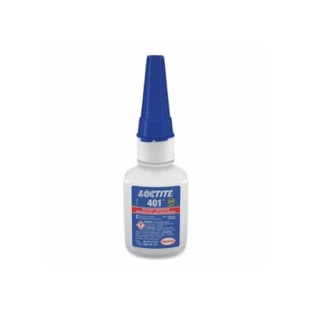 Loctite 401, Prism Instant Adhesive, Surface Insensitive, 3 g Tube, 10PK 442-233641