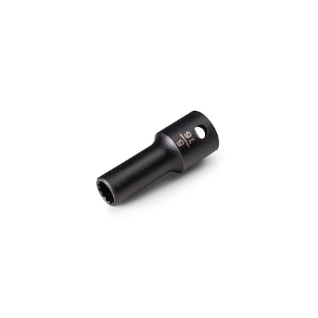 Tekton 3/8 Inch Drive x 5/16 Inch Semi-Deep 12-Point Impact Socket SID14208