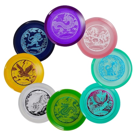 Vevor Disc Golf Set with Putter Mid-Range and Driver Discs 8 Pack for Beginners, 8PK SS-DF-003