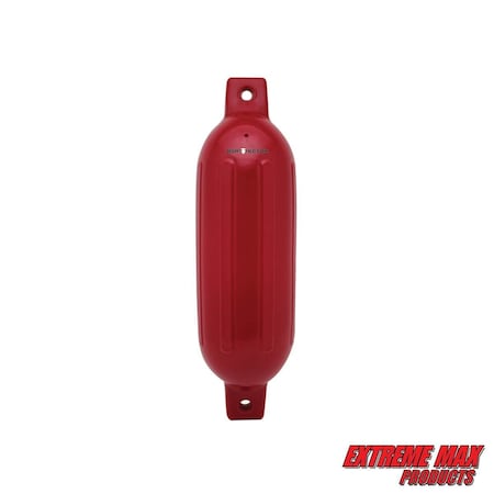 Extreme Max Extreme Max 3006.7402 BoatTector Inflatable Fender - 5.5" x 20", Bright Red 3006.7402