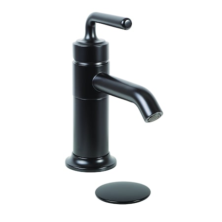 Speakman Single Lever Faucet, 1.2 GPM, Matte Black SB-4601-MB