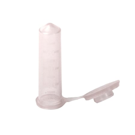Bio Plas Siliconized 2 ml G - Tube Flat Top Microcentrifuge Tube - 500 pk - Natural, 500PK 4168SL