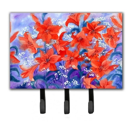 Carolines Treasures Lillies Leash or Key Holder IBD0257TH68