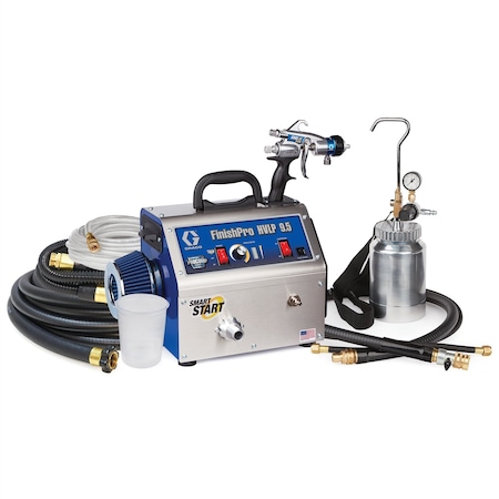 Graco HVLP Paint Sprayer, 5 Stages, 1 qt. Tank 17N269