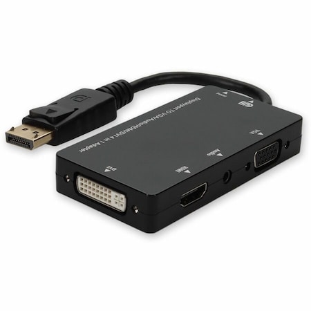 Add-On 8IN MALE TO FEMALE ADAPTER DVI/HDMI/VGA TO DISPLAYPORT ADAPTER DP2VGAA-AA