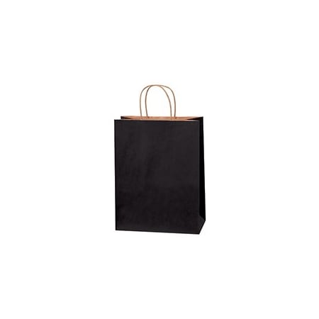 Bubblefast 250-10 x 5 x 13'' Black Tinted Shopping Bags, 250PK BFBGS117BL