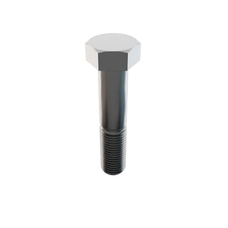 Zoro Select 18-8, 1-1/2"-6 Hex Head Cap Screw, Plain Stainless Steel, 7 in L 1-H-150C-700
