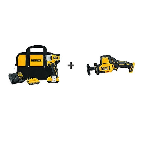 Stanley Impact Driver, Pistol Grip, 12VDC DCF801F2/DCS312B