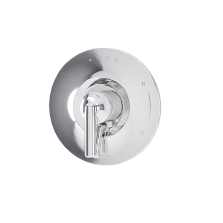 Symmons Birch Wall Mounted Shower Valve Trim with Volume Control Lever (Valve Not Included) S5990TRM