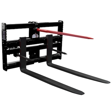 Homestead Implements Pinnacle Series Bale Spear, Pallet Fork Combo HPPFBS--