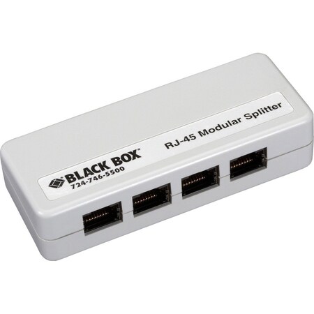Black Box Rj-45 Modular Splitters, 5-Position, 8 X FM810-R2