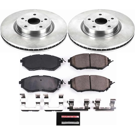 Powerstop FRONT AUTOSPECIALTY STOCK REPLACEMENT BRAKE KIT KOE4603
