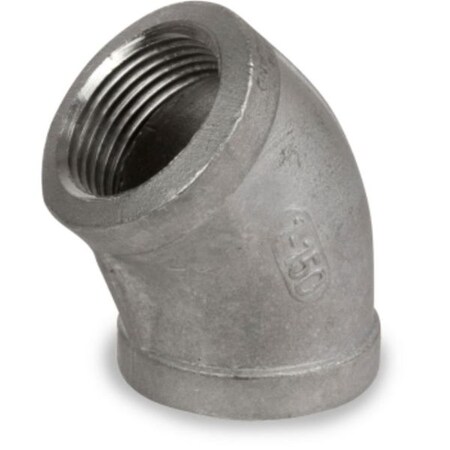 Anderson Metals Anderson Metals  2 in. 45 Deg Stainless Steel 304 Elbow 62188BAG