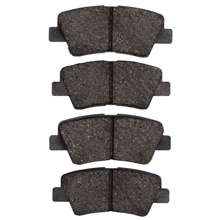 Dynamic Friction Co 5000 ADVANCED BRAKE PADS-CERAMIC 1551-2098-00