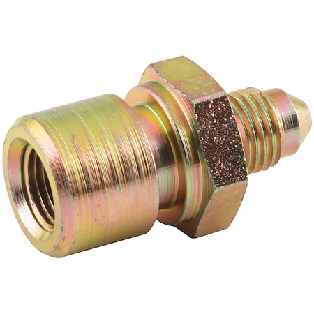 Allstar Performance -3 AN to Female 0.125 in. NPT Brake Line Adapters, Nickel Plated, 2PK ALL50102