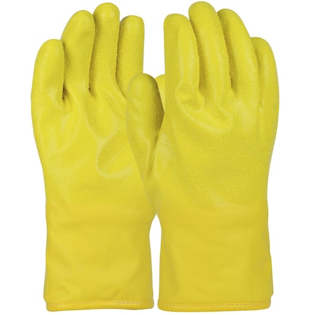 Qrp Cold Handling Polyurethane Glove with Thermal Cotton Lining, 11" 102XL