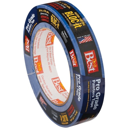 Do It Best Pro Grade 0.94'' x 60 Yd. Blue Painters Masking Tape 99612
