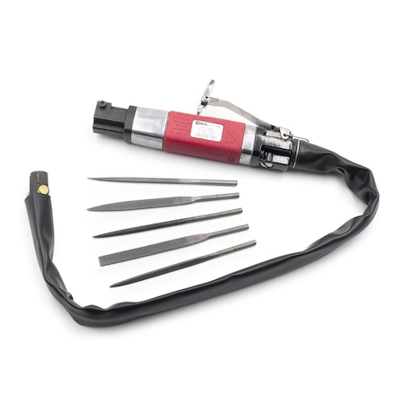Genius Tools 6PC Air Files Set - 3400/rpm AF-3406