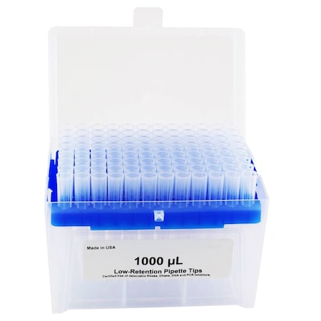 Scientific Specialties RPI Clean Low Retention Tips, 1000ul, Sterile, Racked, 960 per Case, 960PK 147215