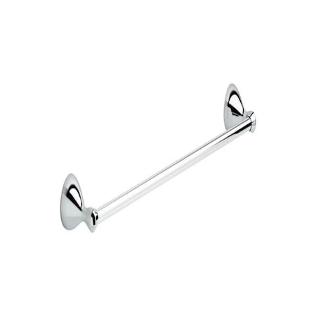 Delta Towel Bar Foundations Chrome Silver 24in L Die Cast Zinc Chrome FNDS24-PC