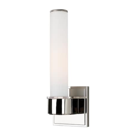 Hudson Valley Lighting Mill Valley 1 Light Bath And Vanity 4.5 In. Polished Nickel 1261-PN