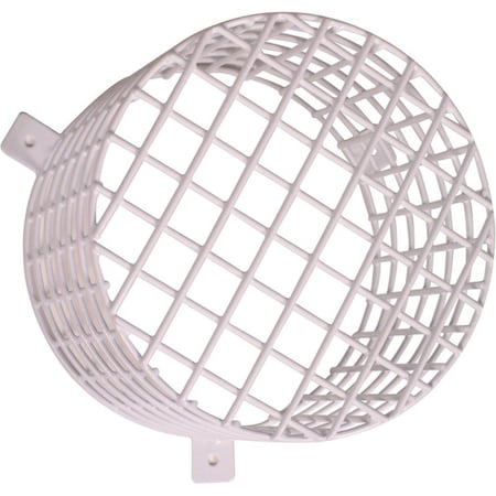 Safety Technology International Audible and Strobe Guard, Steel, Surface Mount, 7 7/8 in W x 7 7/8 in H x 6 in D, White STI-9614