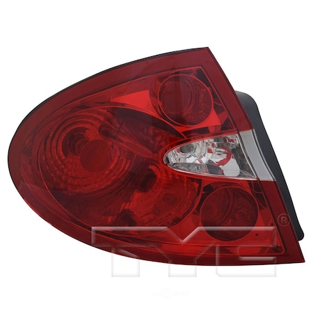 Tyc Capa Certified Tail Light Assembly 11-6136-00-9