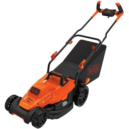 Black & Decker 10 Amp 15 in. Electric Lawn Mower with Comfort Grip Handle BEMW472BH