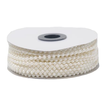Crest Healthcare Plastic Bead Chain Pearl, No 6 Chain Size, 72 ft 114386