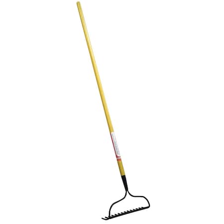 Corona Tools Bow Head Rake, 14 in. Head, 14 Tines, Wood Handle RK 10000